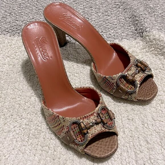 NWOB- Gucci - Horsebit Heels- 35.5 - Picture 2 of 11